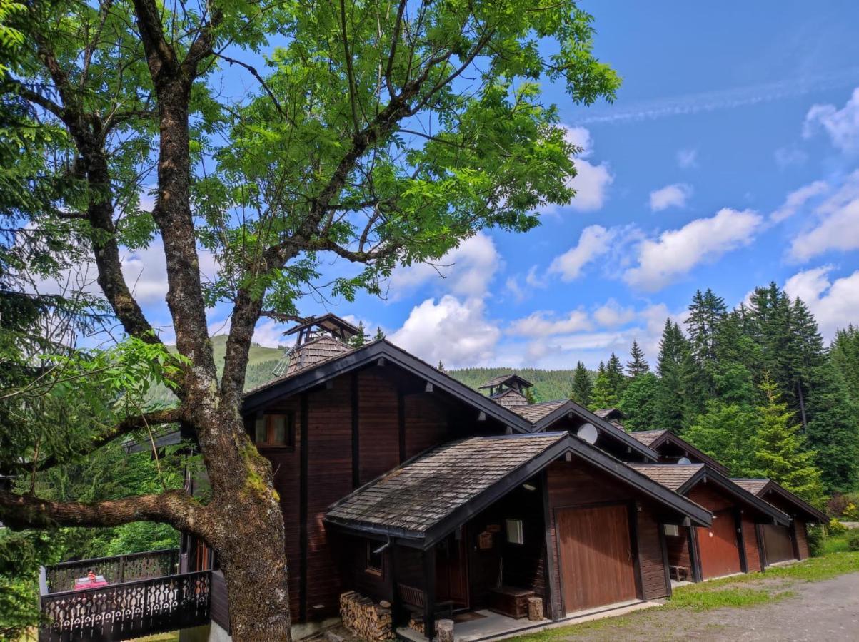 Le Chalet De Nabor Les Gets Bagian luar foto