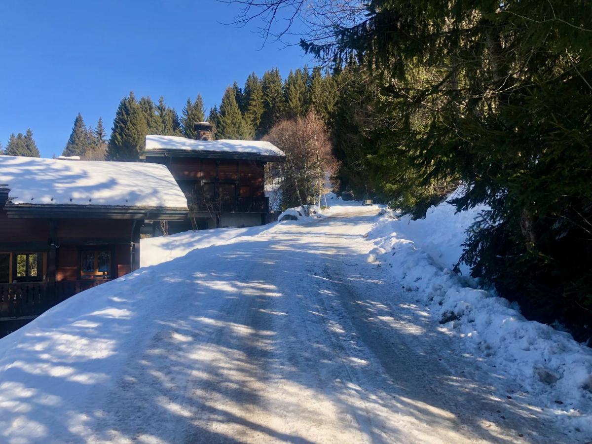 Le Chalet De Nabor Les Gets Bagian luar foto