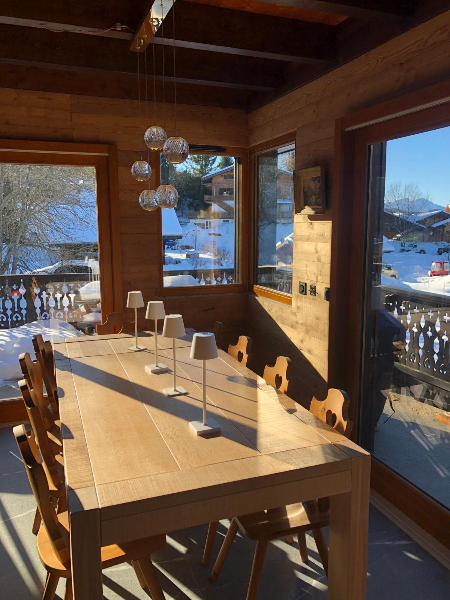 Le Chalet De Nabor Les Gets Bagian luar foto