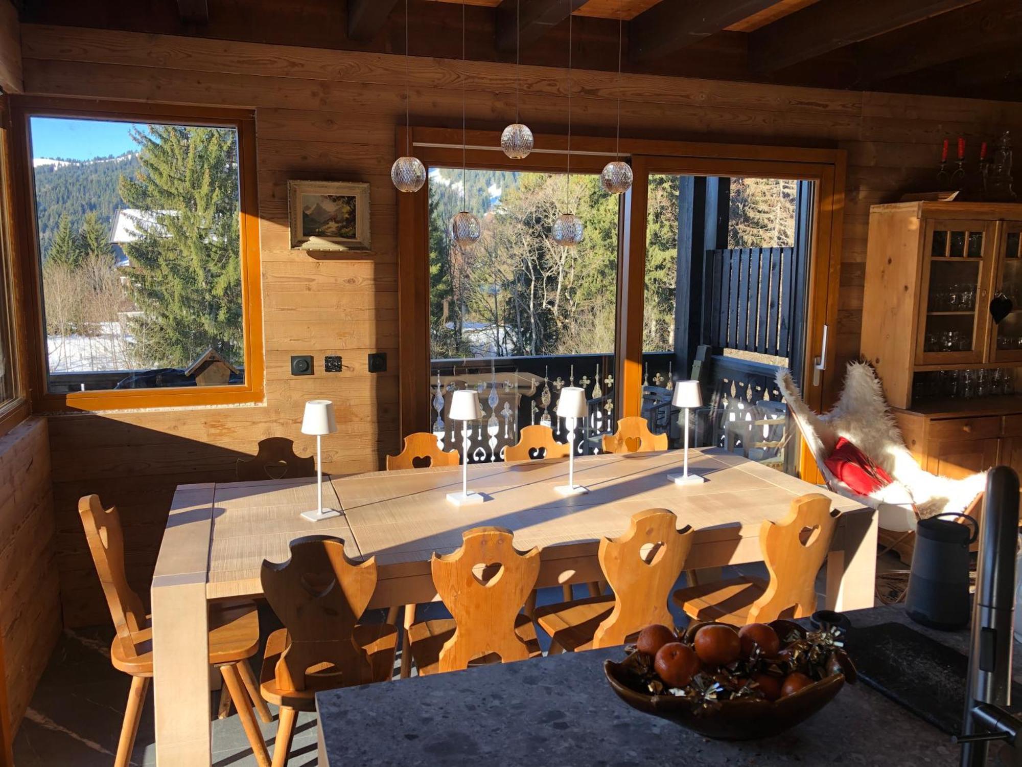 Le Chalet De Nabor Les Gets Bagian luar foto