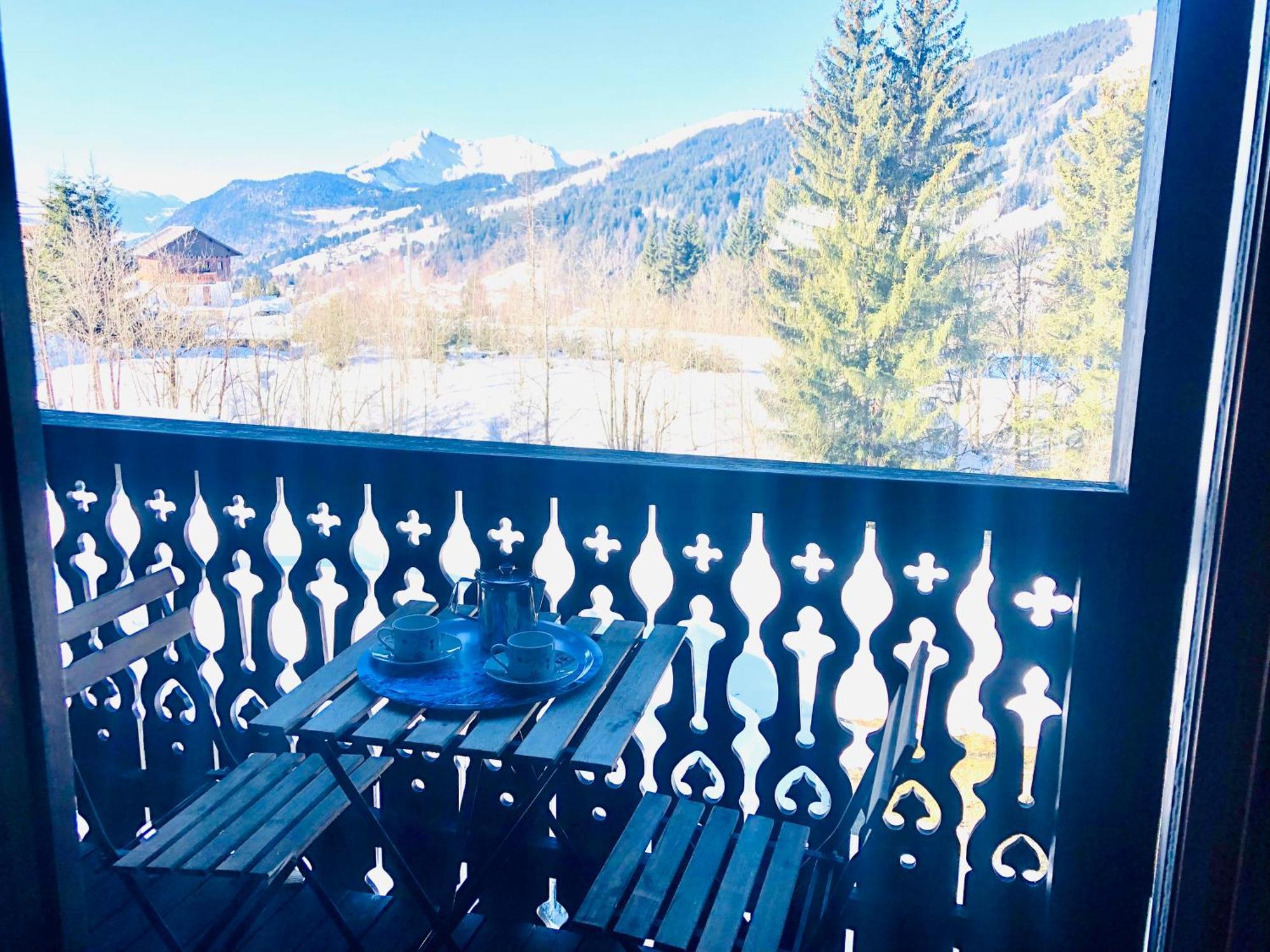 Le Chalet De Nabor Les Gets Bagian luar foto