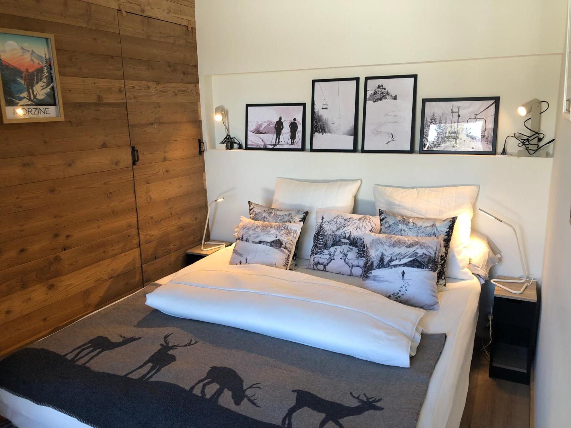 Le Chalet De Nabor Les Gets Bagian luar foto