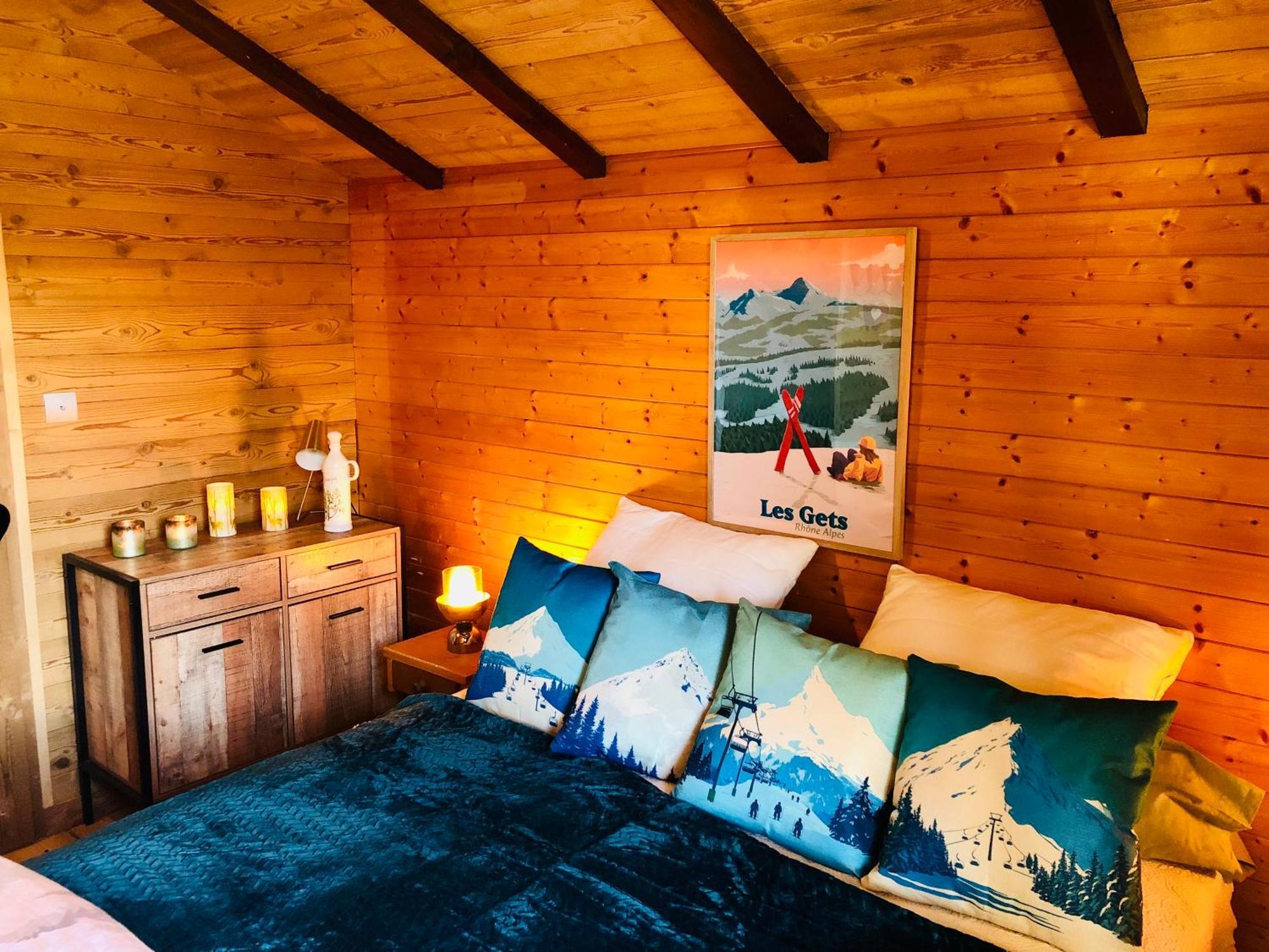 Le Chalet De Nabor Les Gets Bagian luar foto