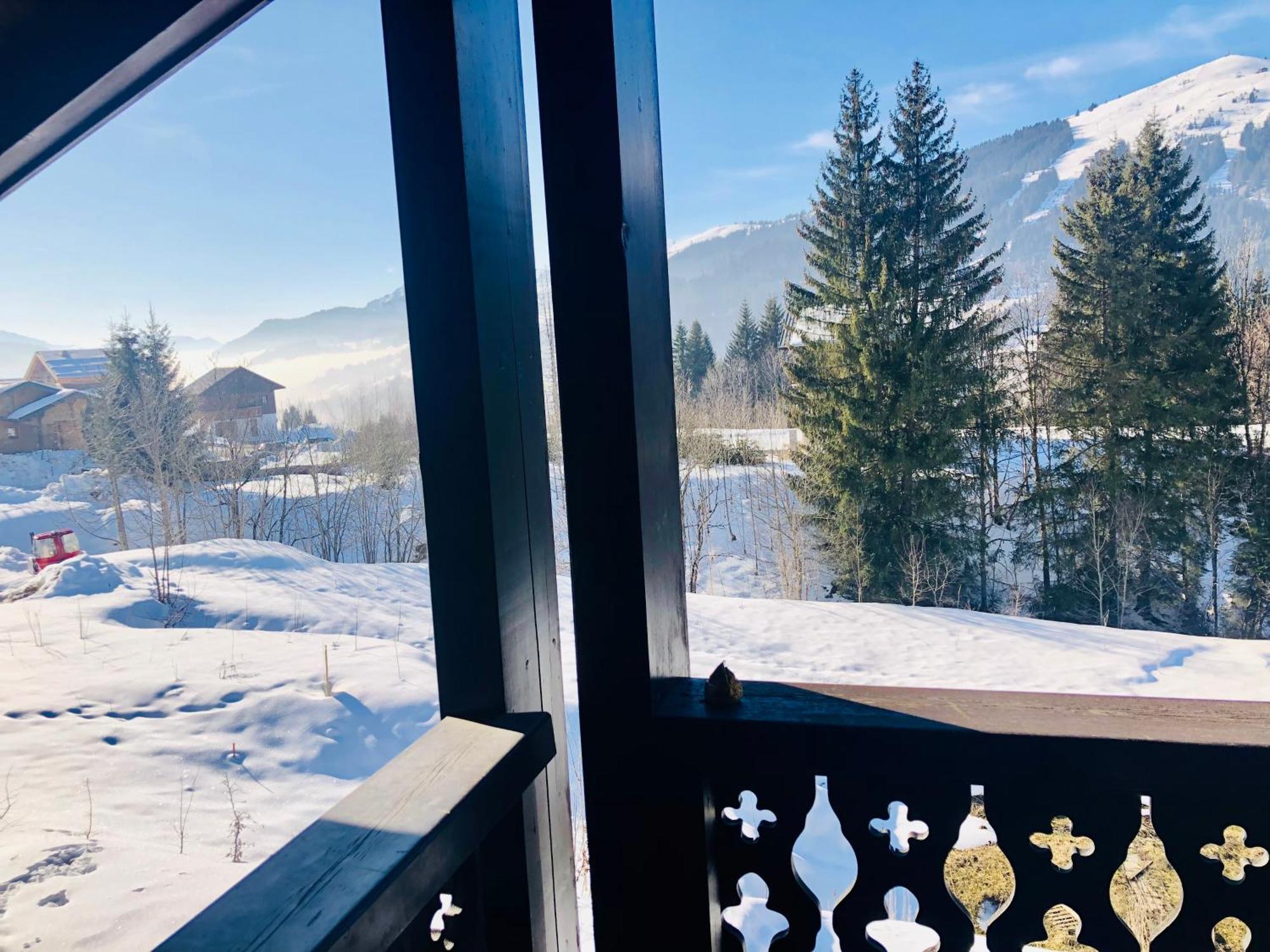 Le Chalet De Nabor Les Gets Bagian luar foto