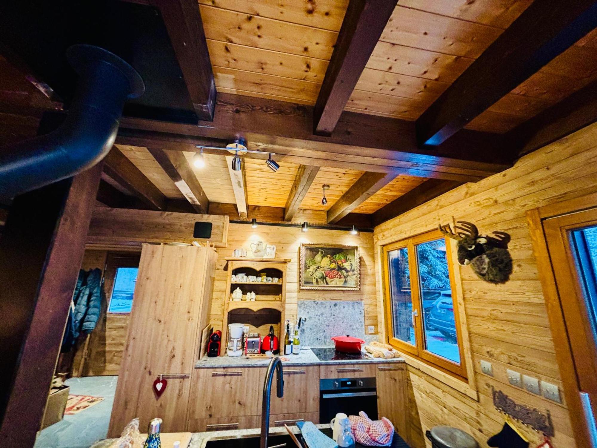 Le Chalet De Nabor Les Gets Bagian luar foto