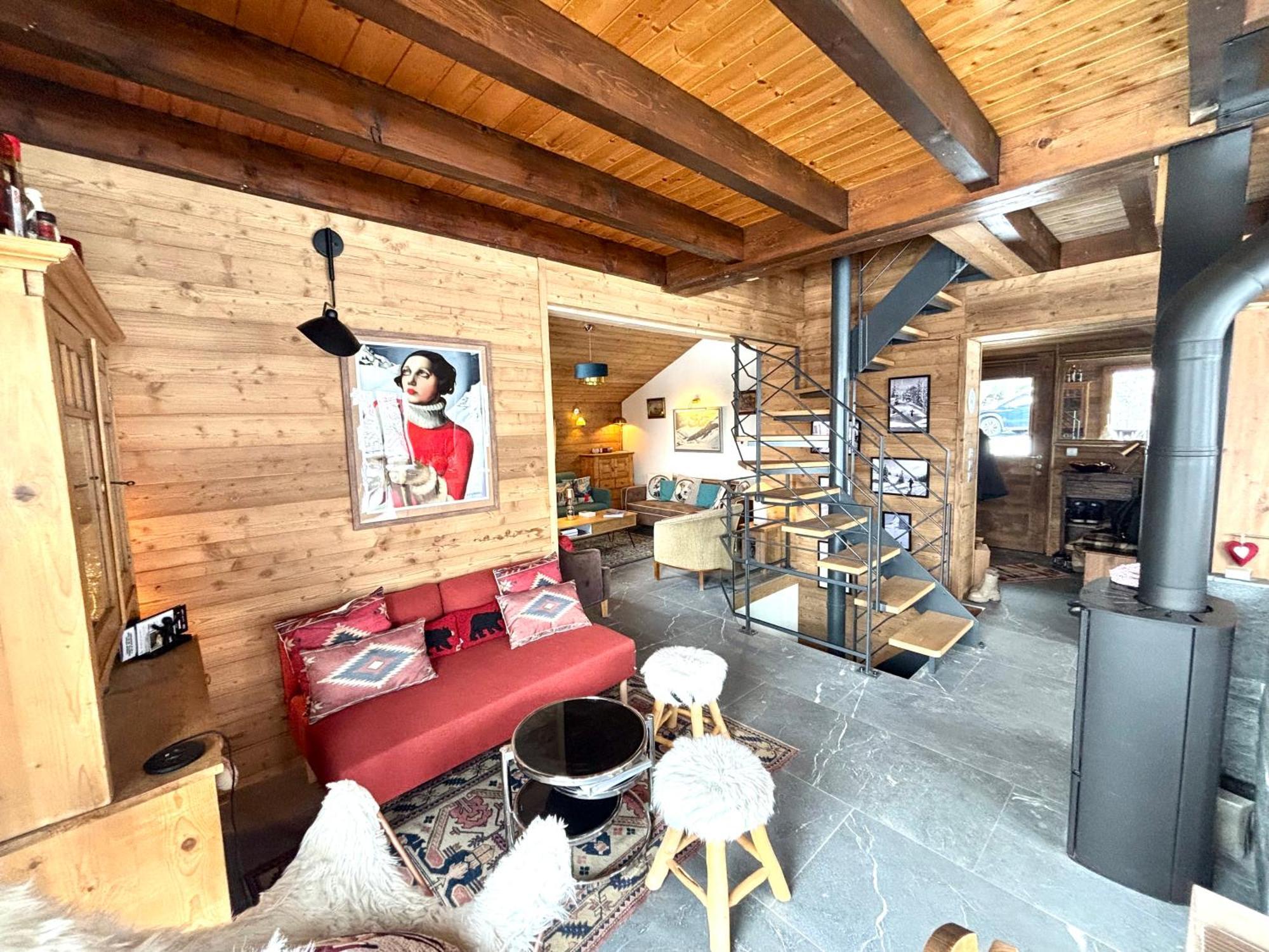 Le Chalet De Nabor Les Gets Bagian luar foto